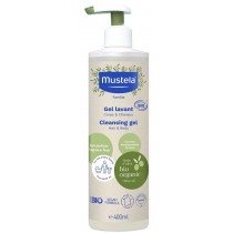 Mustela Organic Cleansing Gel el do mycia ciaa i wosw 400ml