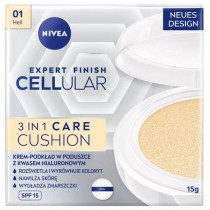 Nivea 3in1 Cushion krem-podk�ad w poduszce z kwasem hialuronowym Jasny 15ml