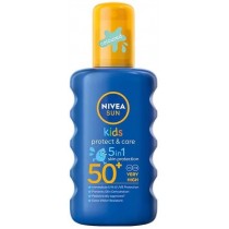 Nivea Sun Kids Protect & Care nawilajcy spray ochronny na soce dla dzieci SPF50 200ml