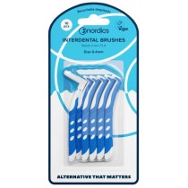Nordics L-shaped Interdental Brushes bioplastyczne szczoteczki do czyszczenia przestrzeni midzyzbowej 0,4mm 10szt