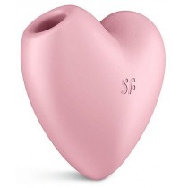 Satisfyer Cutie Heart Air Pulse Stimulator + Vibrator stymulator echtaczki Pink