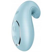 Satisfyer Dipping Delight Lay-on Vibrator stymulator echtaczki Light Blue