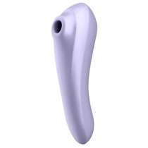 Satisfyer Dual Pleasure Air Pulse Vibrator stymulator echtaczki Lilac