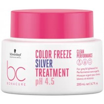 Schwarzkopf Professional BC Color Freeze Silver intensywnie odbudowujca kremowa maska do wosw farbowanych 200ml