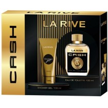 La Rive Cash For Men Woda toaletowa 100ml spray + Żel pod prysznic 100ml
