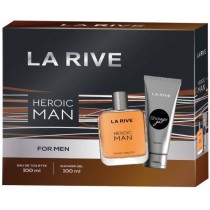 La Rive Heroic Man Woda toaletowa 100ml spray + el pod prysznic 100ml