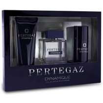 Saphir Pertegaz Dynamique Pour Homme Woda perfumowana 100ml spray + Shower Gel 230ml + Deo Roll-on 150ml