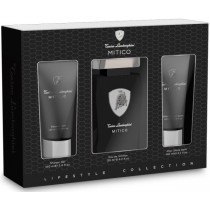 Tonino Lamborghini Mitico Woda toaletowa 125ml spray + Balsam po goleniu 100ml + el pod prysznic 100ml
