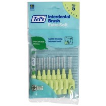 Tepe Extra Soft szczoteczki do przestrzeni midzyzbowych 0,8mm 8szt Jasnozielona