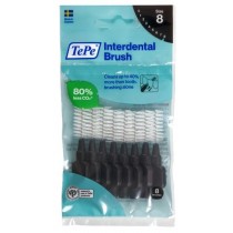 Tepe Original szczoteczki do przestrzeni mi�dzyz�bowych 1,5mm 8szt Czarne