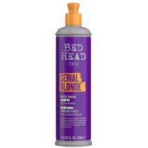 Tigi Bed Head Serial Blonde Purple Toning Shampoo szampon do włosów blond w chłodnej tonacji 400ml