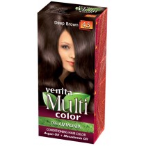 Venita MultiColor pielęgnacyjna farba do włosów 4.5 Ciemny Brąz 100ml
