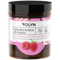 Yolyn Naturalna wieca do masau W Malinowym Chruniaku 120ml