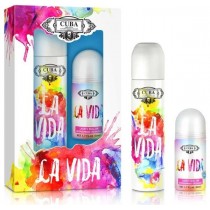 Cuba Original Cuba Woman La Vifa Woda perfumowana 100ml spray + Dezodorant 50ml roll-on