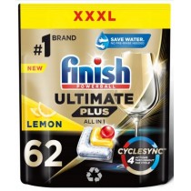 Finish Quantum Ultimate Plus kapsułki do zmywarki Lemon 62szt