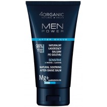 4Organic Men Power naturalny łagodzący balsam po goleniu Sensitive 150ml