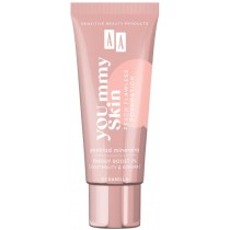 AA Yoummy Skin Peach Flawless Foundation podkład mineralny dodający blasku 01 Vanilla 30ml