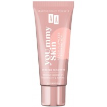 AA Yoummy Skin Peach Flawless Foundation podkad mineralny dodajcy blasku 01 Vanilla 30ml