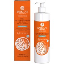 Basiclab Protecticus lekka emulsja ochronna do ciaa SPF50+ PA+++++ Prewencja i Antyoksydacja 300ml