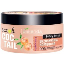 Bielenda Scrub Coctail peeling do ciaa Brzoskwinia & Kombucha 350g