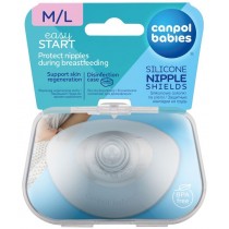 Canpol Babies Silikonowe osonki na piersi M/L 18/603 2szt