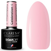 Claresa Soak Off UV/LED Celebration lakier hybrydowy 04 5g