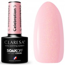 Claresa Soak Off UV/LED Celebration lakier hybrydowy 05 5g
