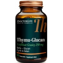 Doctor Life Thymu-Glucan cynk i selen suplement diety 60 kapsuek