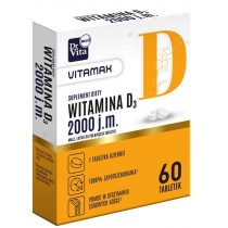 Dr Vita Vitamax Witamina D 2000 j.m suplement diety 60 tabletek