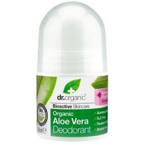 Dr. Organic Aloe Vera Deodorant atybakteryjny dezodorant roll-on z organicznym aloesem 50ml