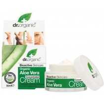 Dr. Organic Aloev Vera Concentrated Cream nawilżająco-łagodzący krem do twarzy 50ml