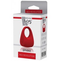 Dream Toys Red Revolution ring wibrujcy na penisa Sphinx