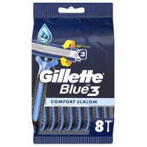 Gillette Blue 3 Comfort Slalom maszynki do golenia 8szt