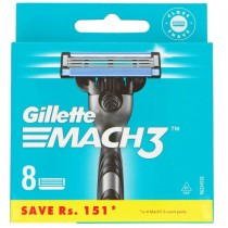 Gillette Mach 3 wymienne ostrza do maszynki do golenia 8szt