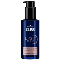 Gliss Night Elixir Regenerujca kuracja na noc bez spukiwania do wosw zniszczonych i rozdwojonych kocwek 100ml