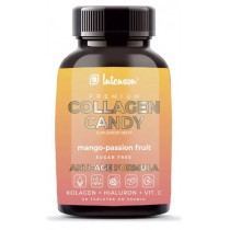 Intenson Premium Collagen Candy kolagen Mango-Marakuja 60 tabletek do ssania