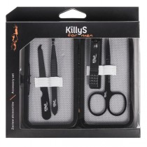 KillyS For Men Accessory noyczki do paznokci + obcinaczki do paznokci + pilnik do paznokci + pseta do depilacji