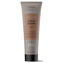 Lakme Teknia Refresh Cocoa Brown Mask maska do włosów farbowanych w odcieniach brązu 250ml
