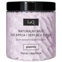 LaQ Naturalny mus do mycia i depilacji ciaa Piwonia 250ml