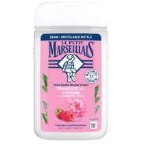 Le Petit Marseillais Extra Gentle Shower Cream delikatny krem pod prysznic Malina & Piwonia 250ml