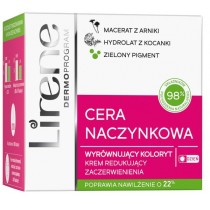 Lirene Krem do twarzy wyrwnujcy koloryt Cera Naczynkowa 50ml