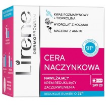 Lirene Nawilajcy krem redukujcy zaczerwienienia dzie SPF20 Cera Naczynkowa 50ml