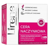 Lirene Przeciwzmarszczkowy krem redukujcy zaczerwienienia dzie/noc Cera Naczynkowa 50ml