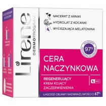 Lirene Regenerujcy krem kojcy zaczerwienienia na noc Cera Naczynkowa 50ml