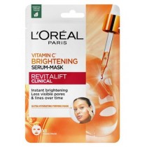 L`Oreal Revitalift Clinical rozwietlajca maska-serum w pachcie z witamin C i kwasem salicylowym 26g