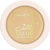 Lovely Jelly Highlighter elowy rozwietlacz do twarzy Gold