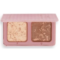 Makeup Revolution Maffashion Face Duo paletka do konturowania Malibu Sunset 8,4g