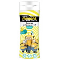 Minionki Żel pod prysznic i szampon 2w1 Banan 300ml