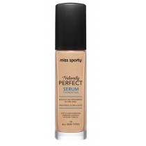 Miss Sporty Naturally Perfect Serum Moisturising Foundation Tinted Serum nawilajcy podkad-serum 10 30ml