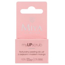 Miya MyLIPscrub naturalny peeling do ust z olejkami i masem mango 10g